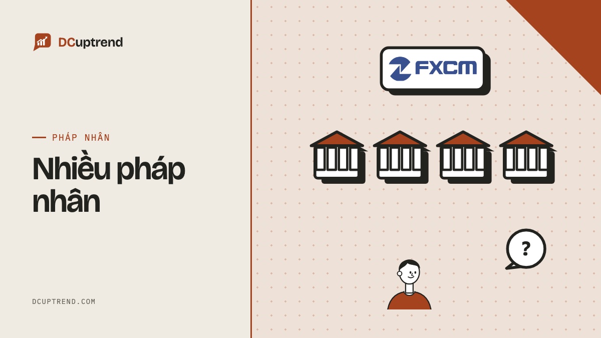 Banner đề mục: Nhiều pháp nhân, có logo sàn trong hình