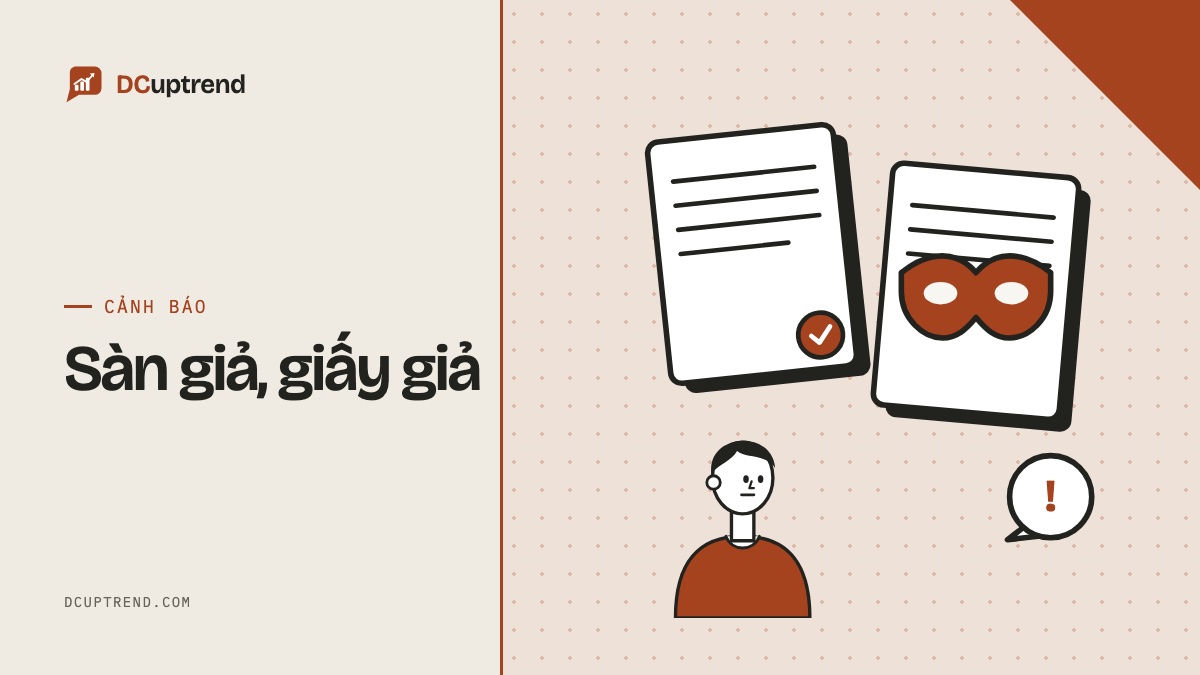 Tranh minh hoạ: Sàn giả và văn bản giả