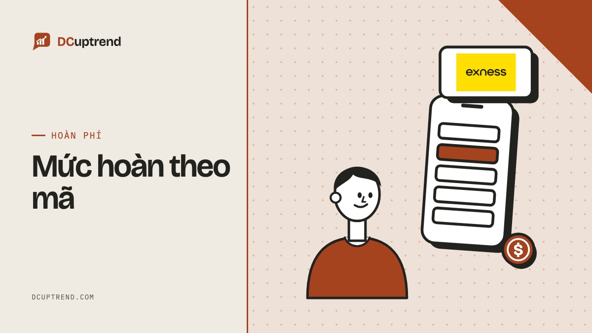 Banner đề mục: Mức hoàn theo mã, có logo sàn trong hình