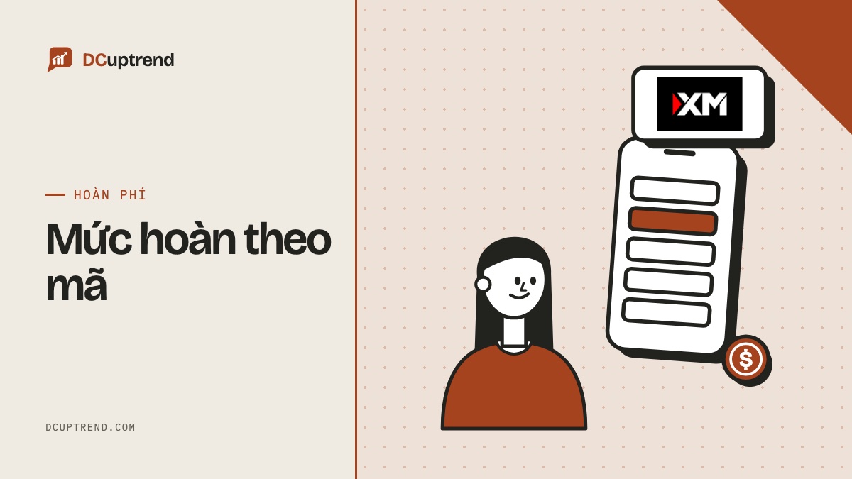 Banner đề mục: Mức hoàn theo mã, có logo sàn trong hình