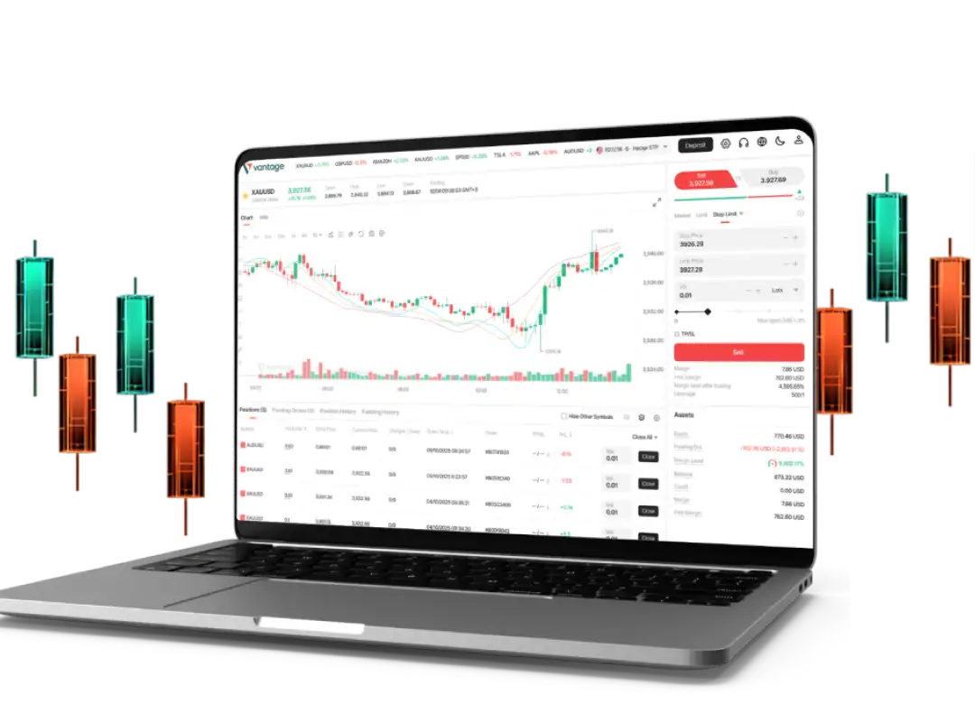 Nền tảng giao dịch web của Vantage